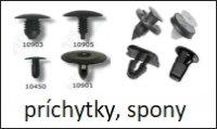 príchytky, spony